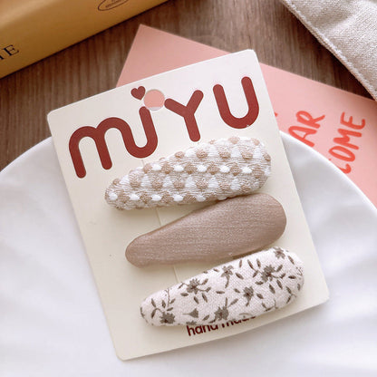 MyKids-USA® Collection of 2 Versatile Geometric Shaped Hair Clips