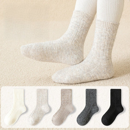 MyKids-USA® Baby Unisex Breathable Striped Pattern or Solid Color Casual Socks 1 Lot=3-Pair Set