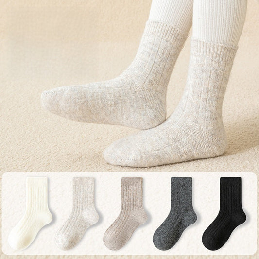MyKids-USA® Baby Unisex Breathable Striped Pattern or Solid Color Casual Socks 1 Lot=3-Pair Set