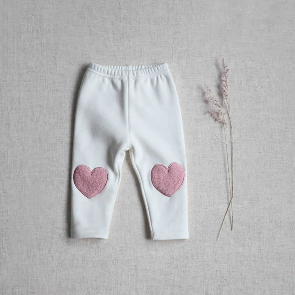 MyKids-USA® Baby Kids Girls Hearts Pattern Casual Pants