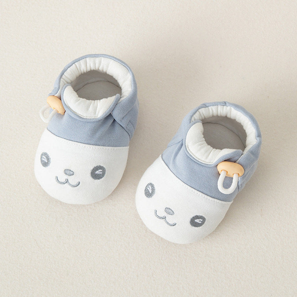 MyKids-USA® Baby Unisex Cute Color Patchwork Thicken Toddler Soft-Sole Walking Shoes