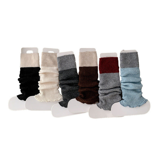 MyKids-USA® Baby Kids Girls Breathable Color Patchwork Legs Sleeves Socks