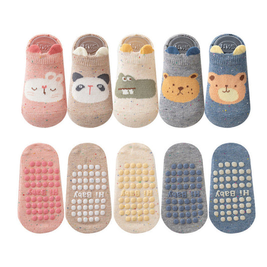 MyKids-USA® Baby Unisex Breathable Animals Cartoon Pattern Socks