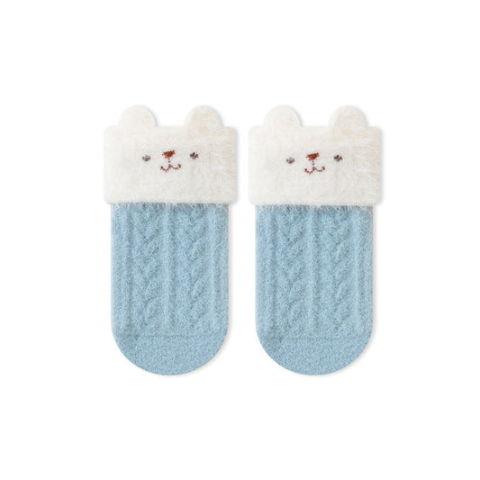 MyKids-USA® Baby Unisex Breathable Animals Cartoon Pattern Color Patchwork Socks