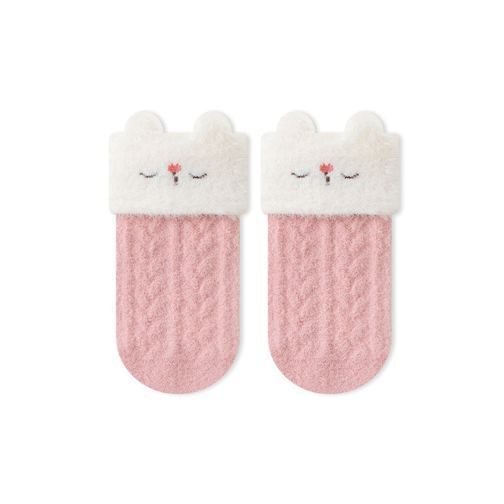 MyKids-USA® Baby Unisex Breathable Animals Cartoon Pattern Color Patchwork Socks