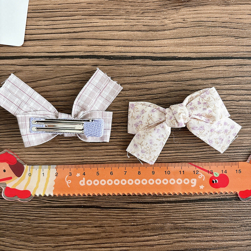 MyKids-USA® Collection of 2 Versatile Cute Butterfly-bow Hair Clips