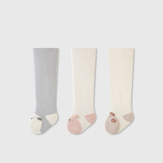 MyKids-USA® Baby Boys and Girls Cute Cartoon Pattern Socks 1 Lot=3-Pair Set