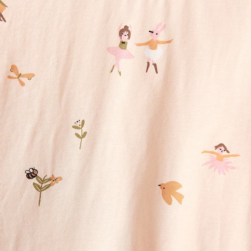 MyKids-USA® Spring and Autumn Girls Cartoon Fairy Pattern Long Sleeves Top and Pants Clothing Set