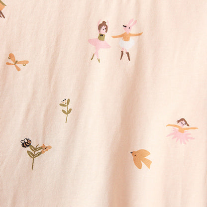 MyKids-USA® Spring and Autumn Girls Cartoon Fairy Pattern Long Sleeves Top and Pants Clothing Set