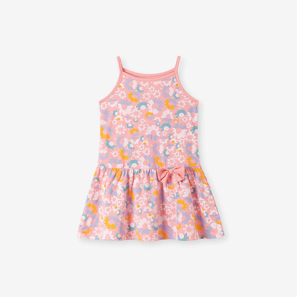 MyKids-USA® Cute Pattern Sleeveless Strap Dress for Stylish Girls