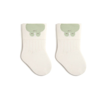 MyKids-USA® Baby Unisex Breathable Animals Cartoon Pattern Color Patchwork Socks