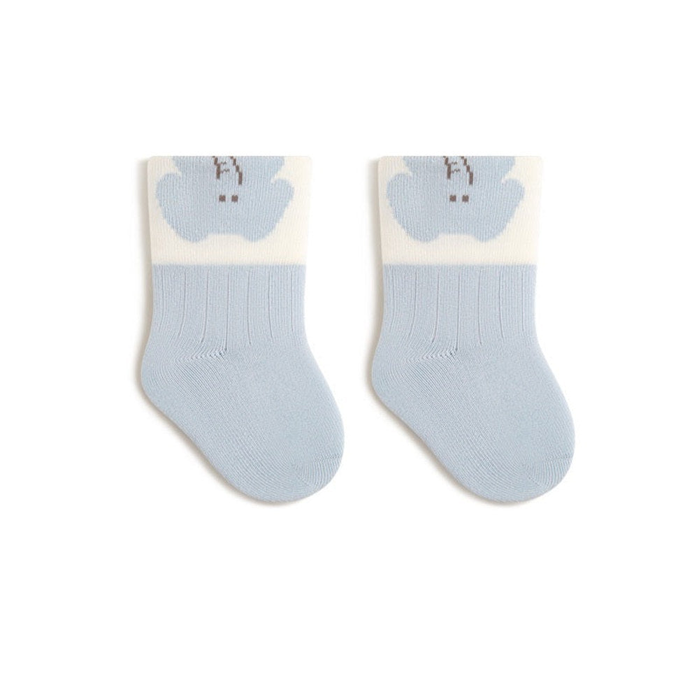 MyKids-USA® Baby Unisex Breathable Animals Cartoon Pattern Color Patchwork Socks