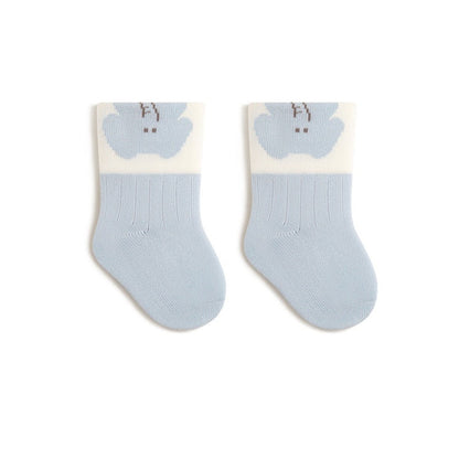 MyKids-USA® Baby Unisex Breathable Animals Cartoon Pattern Color Patchwork Socks
