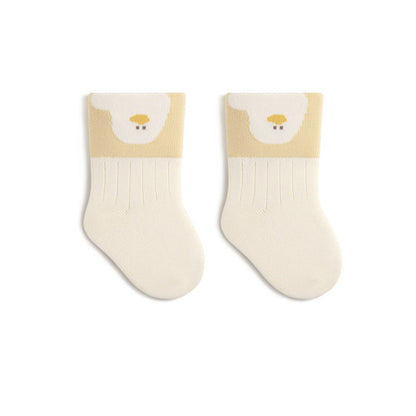 MyKids-USA® Baby Unisex Breathable Animals Cartoon Pattern Color Patchwork Socks