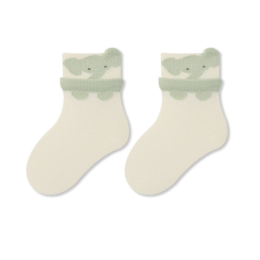 MyKids-USA® Baby Unisex Breathable Animals Cartoon Pattern Color Patchwork Socks