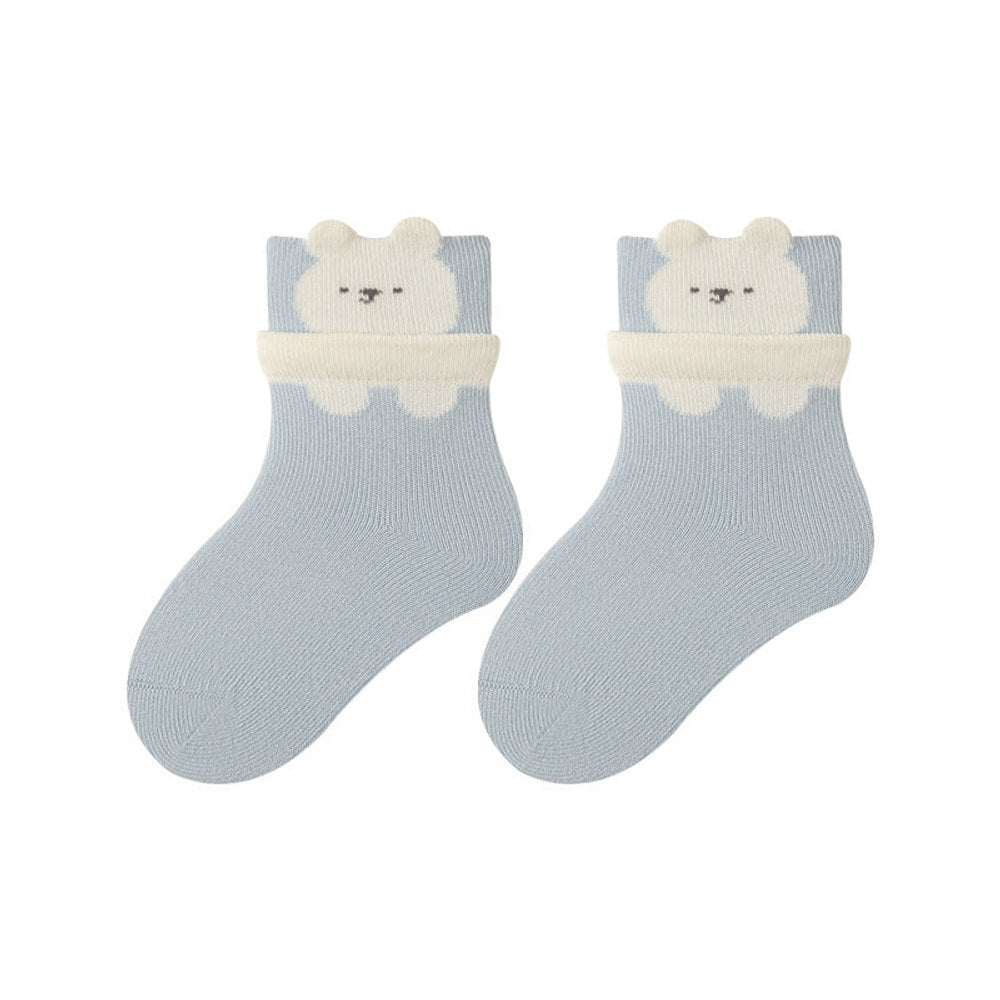 MyKids-USA® Baby Unisex Breathable Animals Cartoon Pattern Color Patchwork Socks