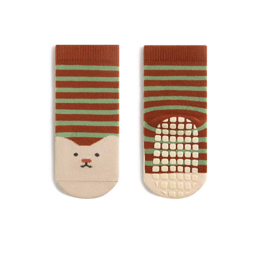 MyKids-USA® Baby Unisex Breathable Animals Cartoon Pattern Color Patchwork Socks
