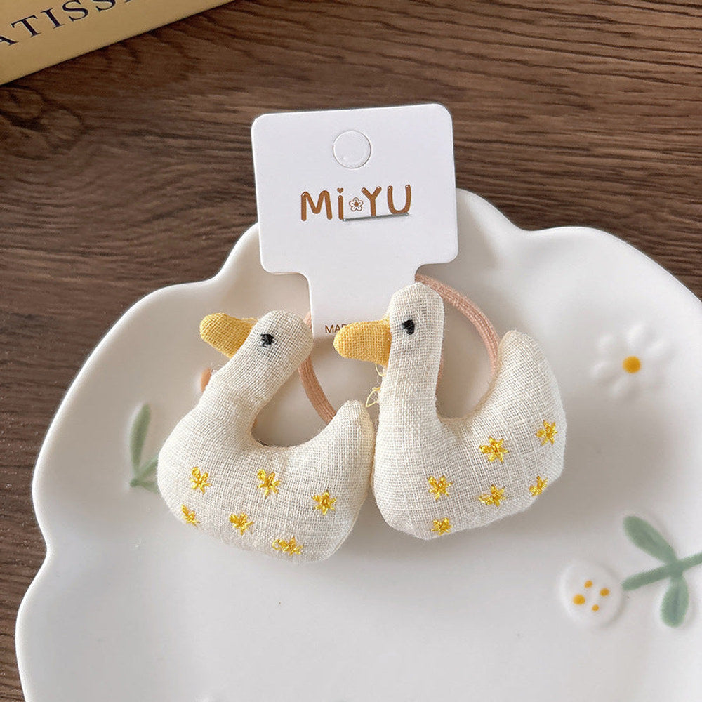 MyKids-USA® Collection of 2 Versatile Animals Cartoon Hair Ties