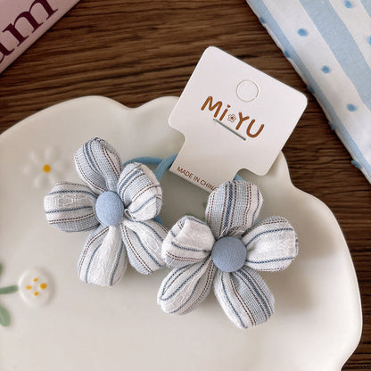 MyKids-USA® Collection of 2 Versatile Geometric Hair Ties