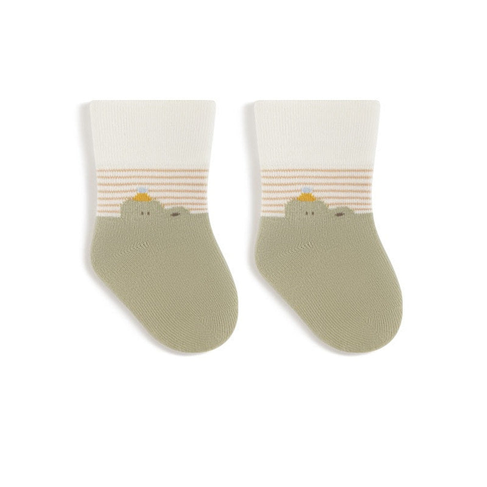 MyKids-USA® Baby Unisex Breathable Animals Cartoon Pattern Color Patchwork Socks