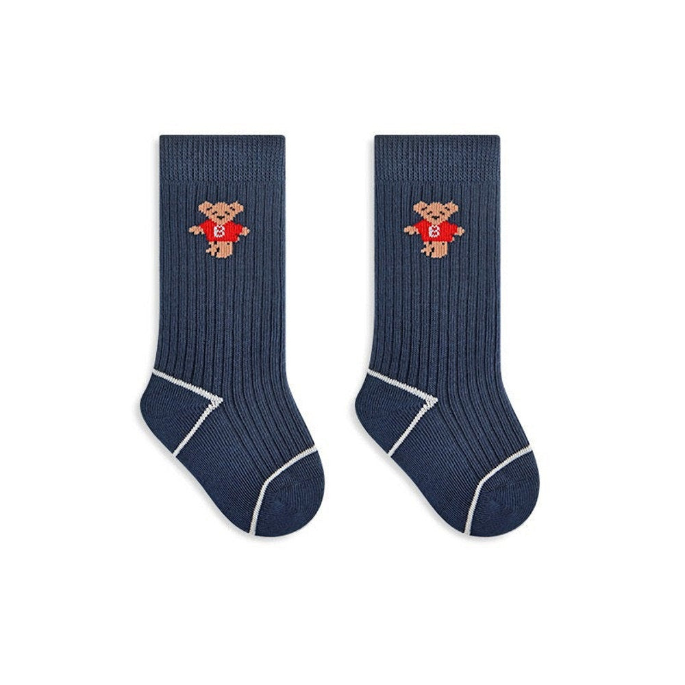 MyKids-USA® Baby Unisex Breathable Teddy Bears Cartoon Pattern Socks