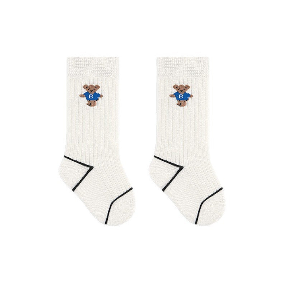 MyKids-USA® Baby Unisex Breathable Teddy Bears Cartoon Pattern Socks