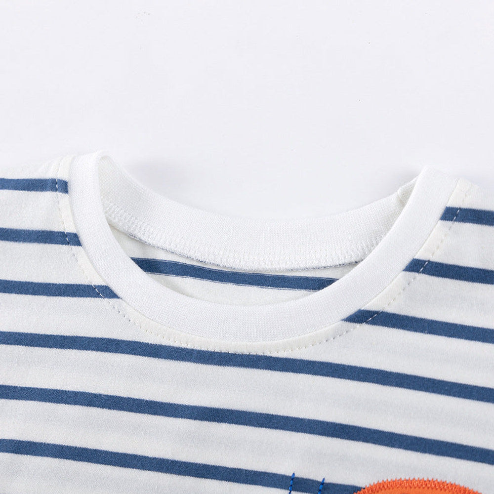 MyKids-USA® Summer Hot Selling Baby Kids Girls Short Sleeves Cartoon Pattern T-shirt and Shorts Clothing Set