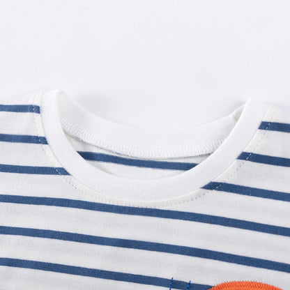 MyKids-USA® Summer Hot Selling Baby Kids Girls Short Sleeves Cartoon Pattern T-shirt and Shorts Clothing Set