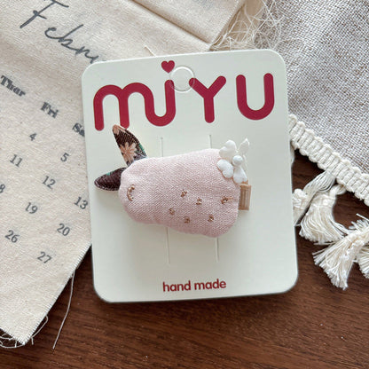 MyKids-USA® Cartoon Cartoon Cloth Design Hair Clips for Girls – Cute Style Side Hair Accessories