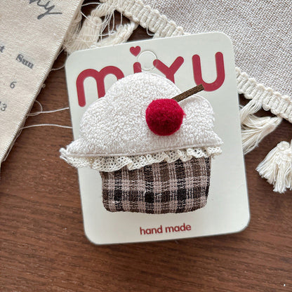 MyKids-USA® Cartoon Cartoon Cloth Design Hair Clips for Girls – Cute Style Side Hair Accessories