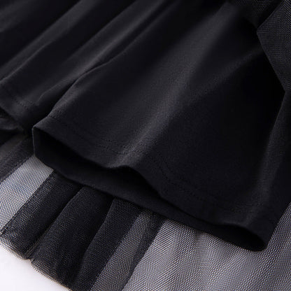 MyKids-USA® Baby Kids Girls Black Tulle Skirt