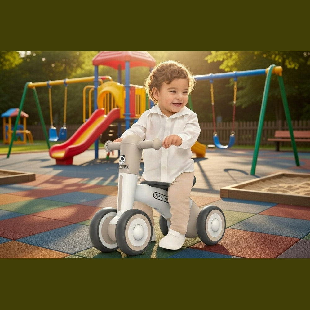 MyKids-USA® Adjustable Toddler Balance Bike (18–48 Months) – First Bike for Learning Balance