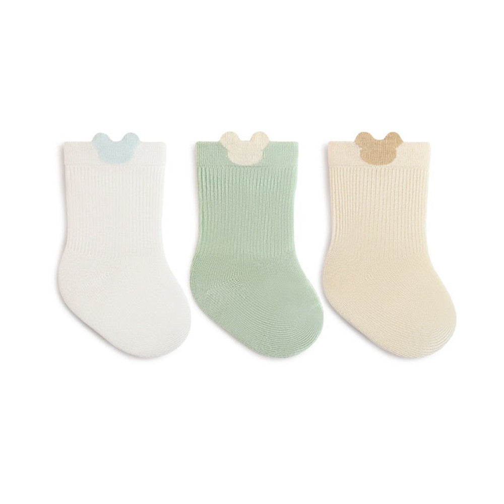 MyKids-USA® Baby Boys and Girls Cute Animals Cartoon and Hearts Pattern Socks 1 Lot=3-Pair Set