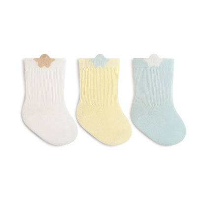 MyKids-USA® Baby Boys and Girls Cute Animals Cartoon and Hearts Pattern Socks 1 Lot=3-Pair Set