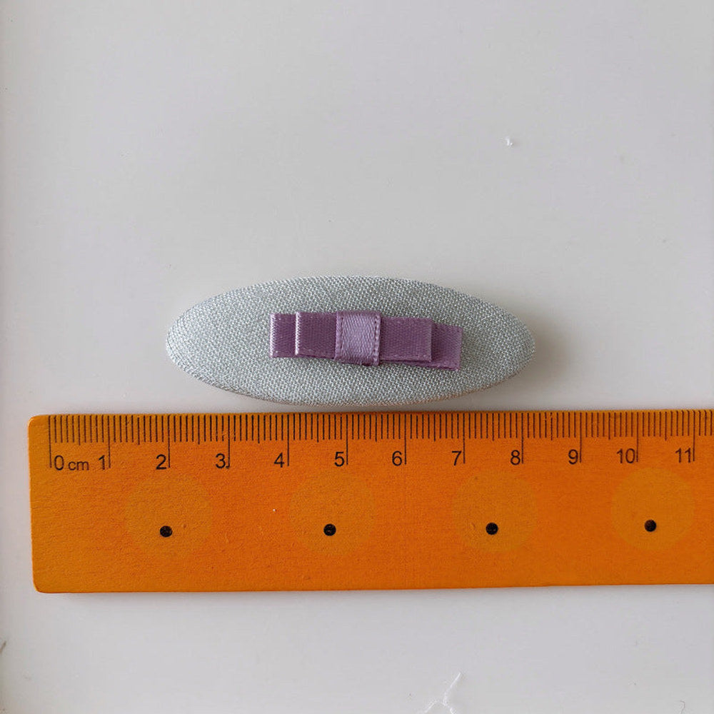 MyKids-USA® Collection of 2 Versatile Cute Purple Hair Clips