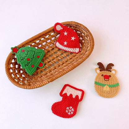 MyKids-USA® Collection of Christmas Cartoon Cute Hair Clips
