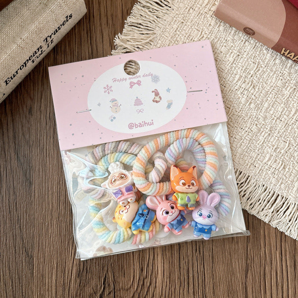 MyKids-USA® Collection of Animals Cartoon Cute Hair Accessories