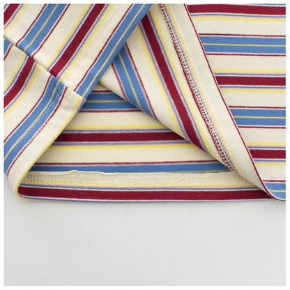MyKids-USA® Boys’ Striped Pattern T-shirt in European and American Style