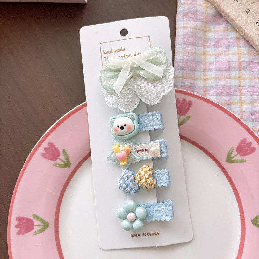 MyKids-USA® Cute Cartoon Pattern Hair Clips