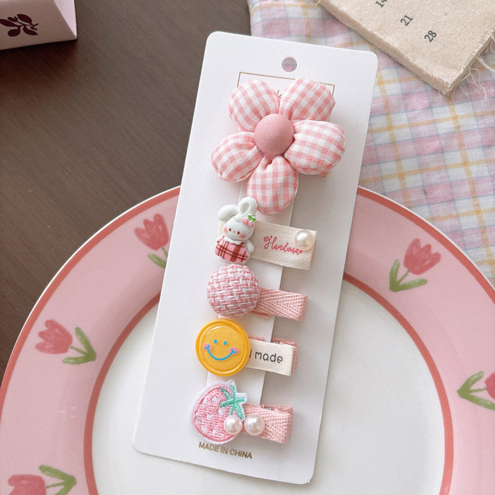 MyKids-USA® Cute Cartoon Pattern Hair Clips