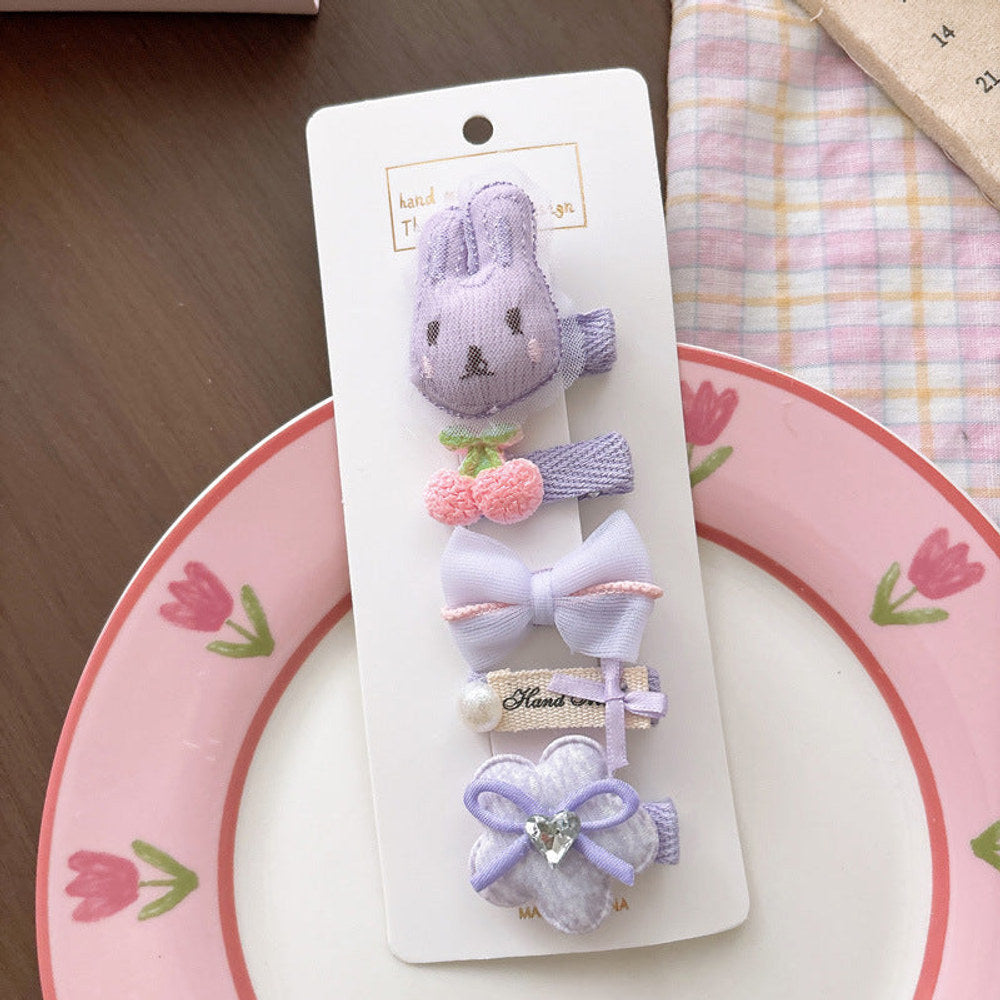 MyKids-USA® Cute Cartoon Pattern Hair Clips