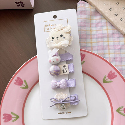 MyKids-USA® Cute Cartoon Pattern Hair Clips