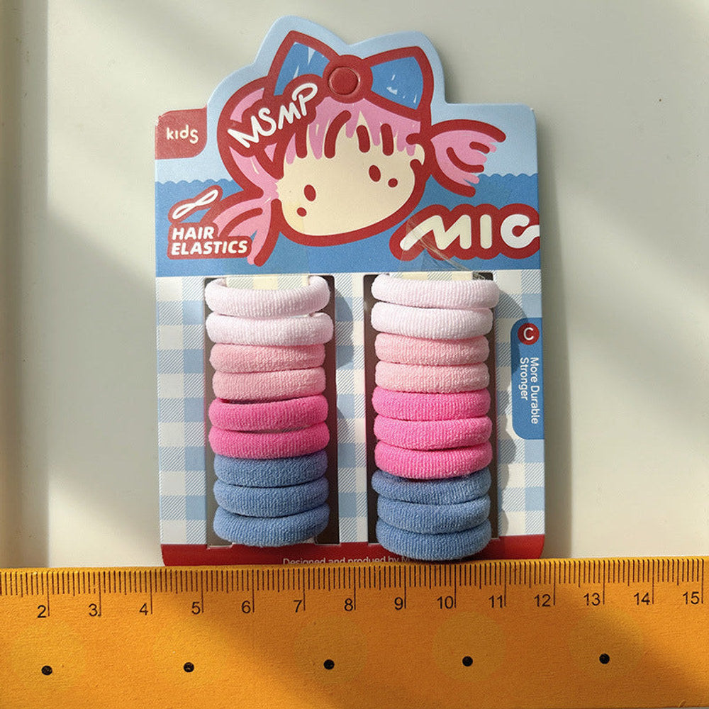 MyKids-USA® Basic Candy Color Elastic Hair Tie