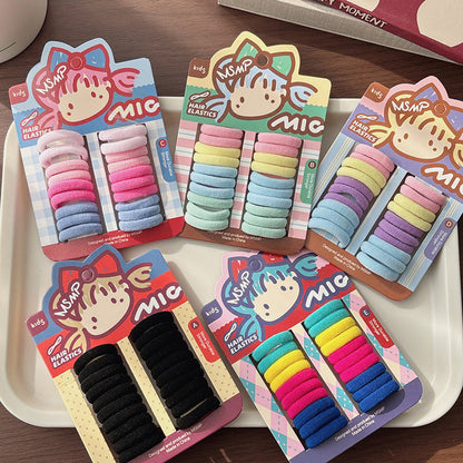 MyKids-USA® Basic Candy Color Elastic Hair Tie