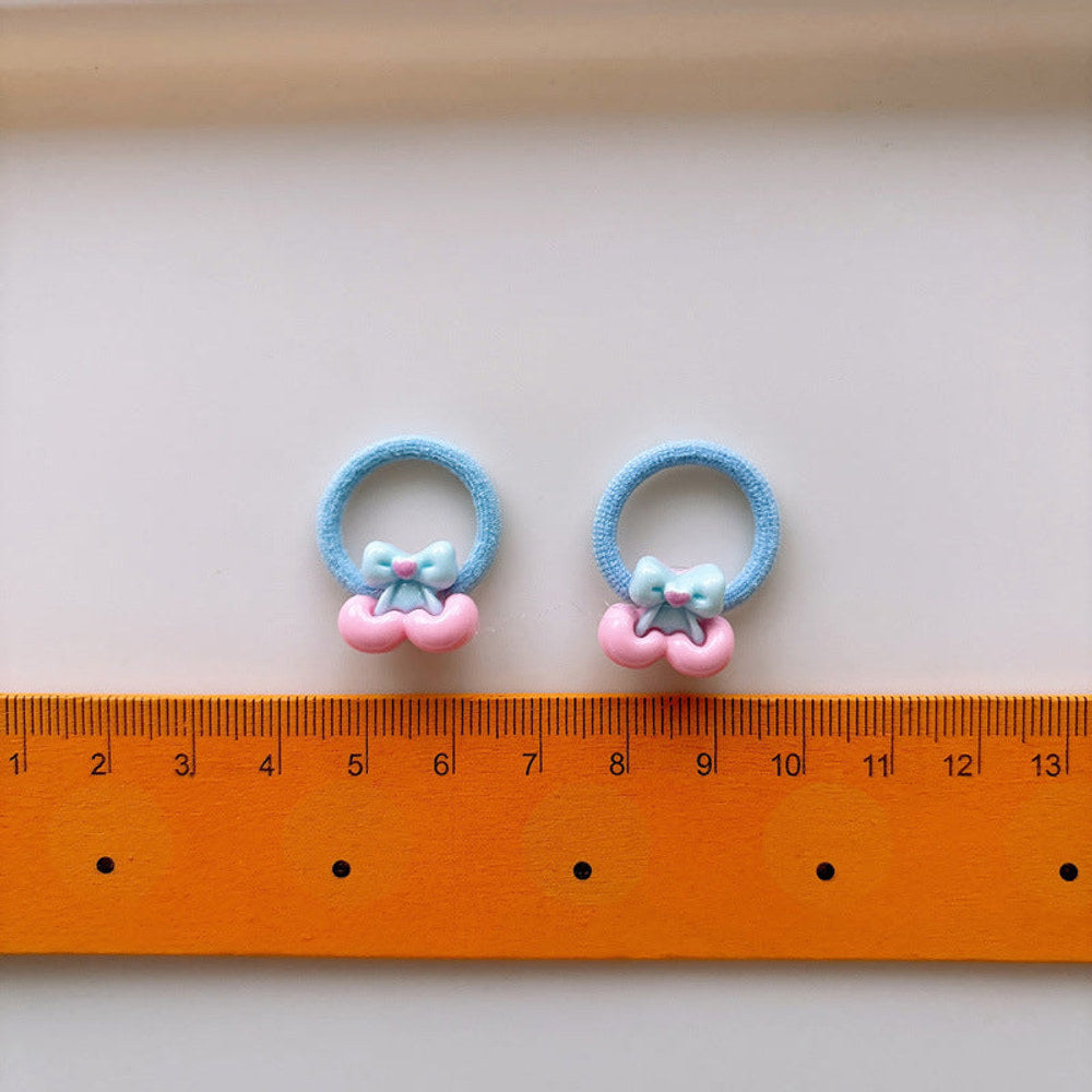 MyKids-USA® Cute Animals and Fruits Pattern Hair Tie