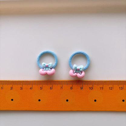 MyKids-USA® Cute Animals and Fruits Pattern Hair Tie