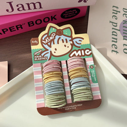 MyKids-USA® Basic Candy Color Elastic Hair Tie Wholesale