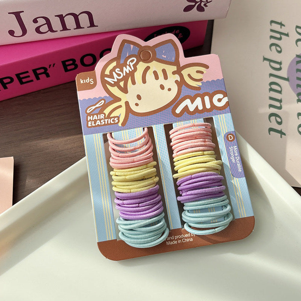 MyKids-USA® Basic Candy Color Elastic Hair Tie Wholesale