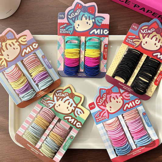 MyKids-USA® Basic Candy Color Elastic Hair Tie Wholesale