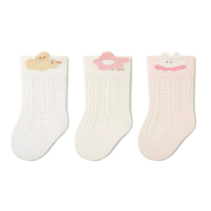 MyKids-USA® Baby Boys and Girls Cute Animals Cartoon Pattern Socks 1 Lot=3-Pair Set